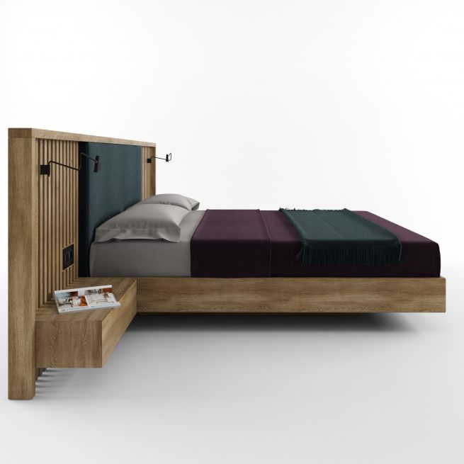 Двуспальная кровать AVTOGRAF