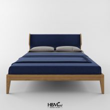 двоспальне ліжко з масиву дуба DIABLO від HBMart