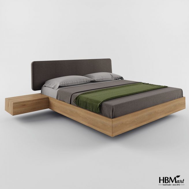 Кровать AMOUR 2.0 из массива дуба от HBMart