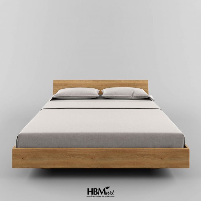 Кровать MINIMAL из массива дуба от HBMart. Изготавливаем под заказ из натурального дуба.