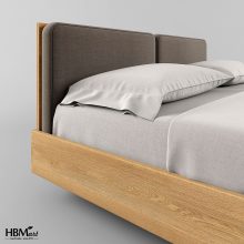 Кровать MINIMAL из массива дуба от HBMart. Изготавливаем под заказ из натурального дуба.