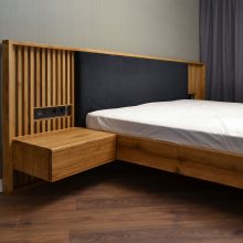 Дубовая кровать GRAFIN от HBMart Дубовая кровать GRAFIN от HBMart