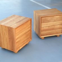 Приліжкова тумба OPUIM-S з масиву дуба від HBMart