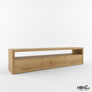 Тумба под телевизор из натурального дуба от HBMart