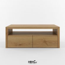 Тумба з масиву дуба з натуральним покриттям з лляної олії та бджолиного воску від HBMart