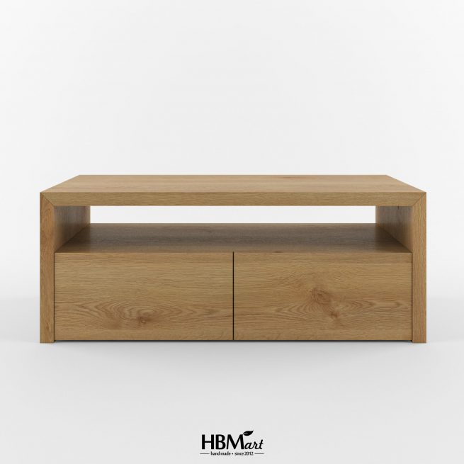 Тумба з масиву дуба з натуральним покриттям з лляної олії та бджолиного воску від HBMart