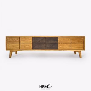 Тумба под телевизор из массива дуба от HBMart