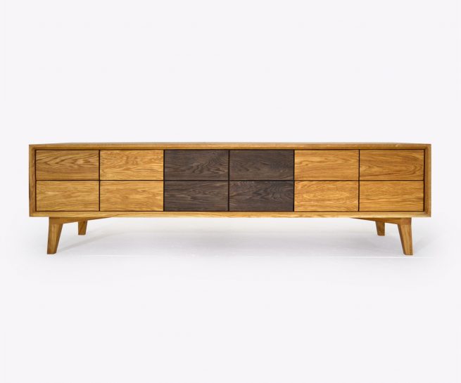 Тумба под телевизор из массива дуба от HBMart