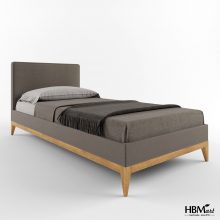 Односпальне ліжко на дубовому каркасі LA VELLA MINI